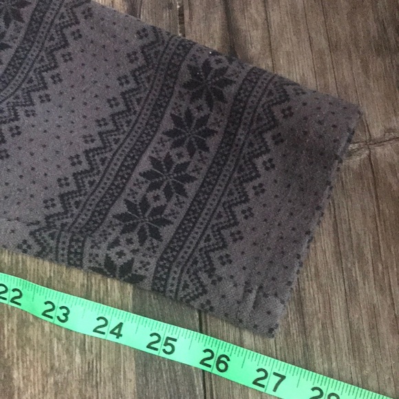 FIREFLY Fairisle Grey/Black Leggings - Picture 7 of 7